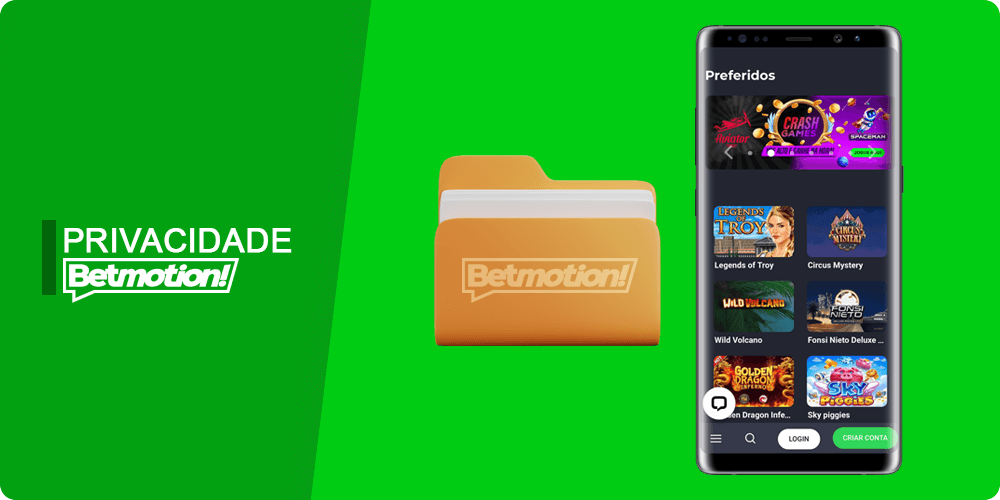 Betmotion Privacidade