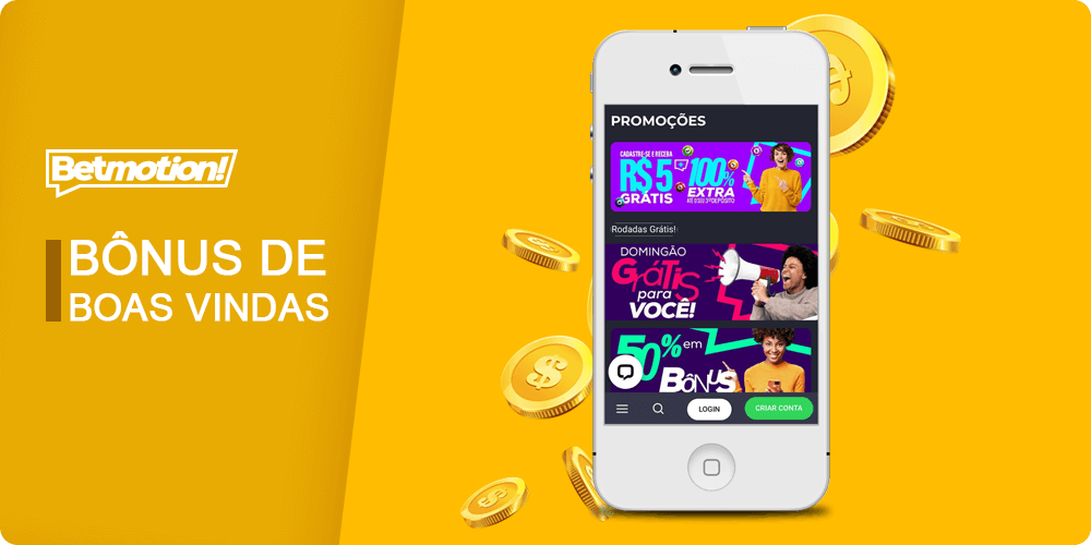 Como reivindicar o bônus de boas-vindas do Betmotion para jogadores do Brasil