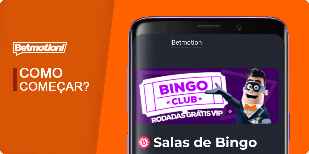 Passos simples Como começar a jogar um jogo de bingo no Betmotion Casino