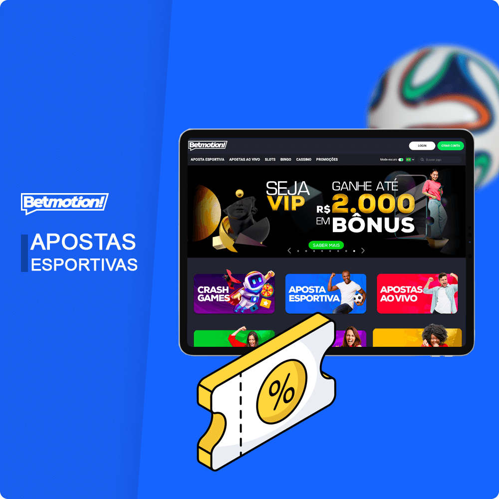 Promo code Betmotion para apostas esportivas e cassino online