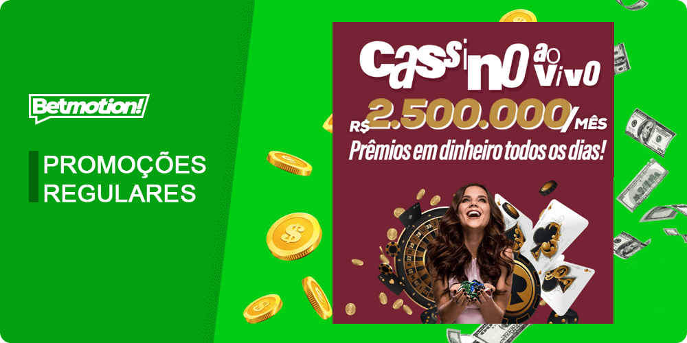 Promocoes Regulares do Cassino Online