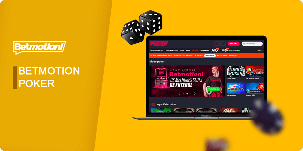 Breves informações sobre os Betmotion Poker