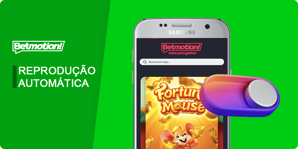 Informações principais sobre a função de reprodução automática do Fortune Mouse