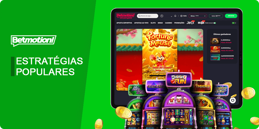 Estratégias populares para o jogo de cassino Fortune Mouse Betmotion