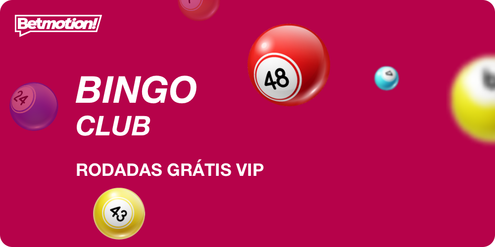 O Bingo Club do Betmotion é uma promoção especial em que os usuários do Brasil podem receber rodadas grátis