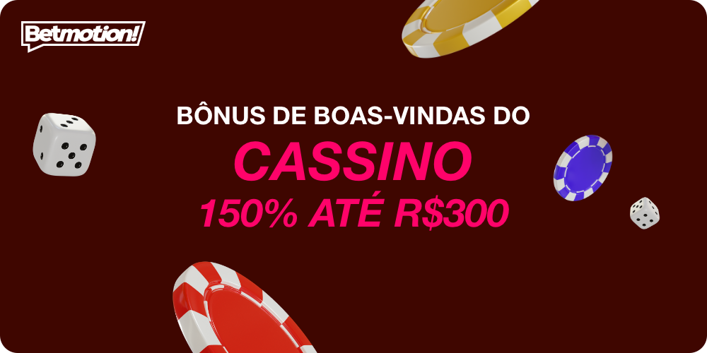 O bônus de boas-vindas do cassino Betmotion está disponível para novos usuários do Brasil